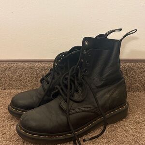 Dr. Martens Black Lace Up Boots